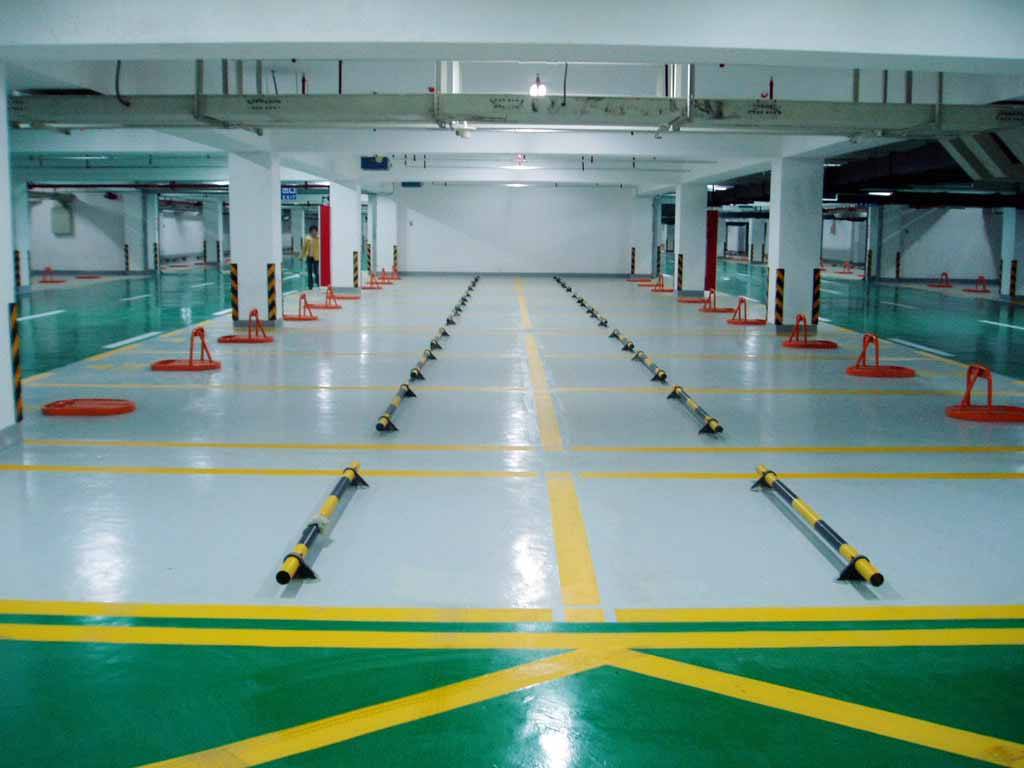 哈尔滨停车场车位划线厂家|地下车库划线厂家价格 